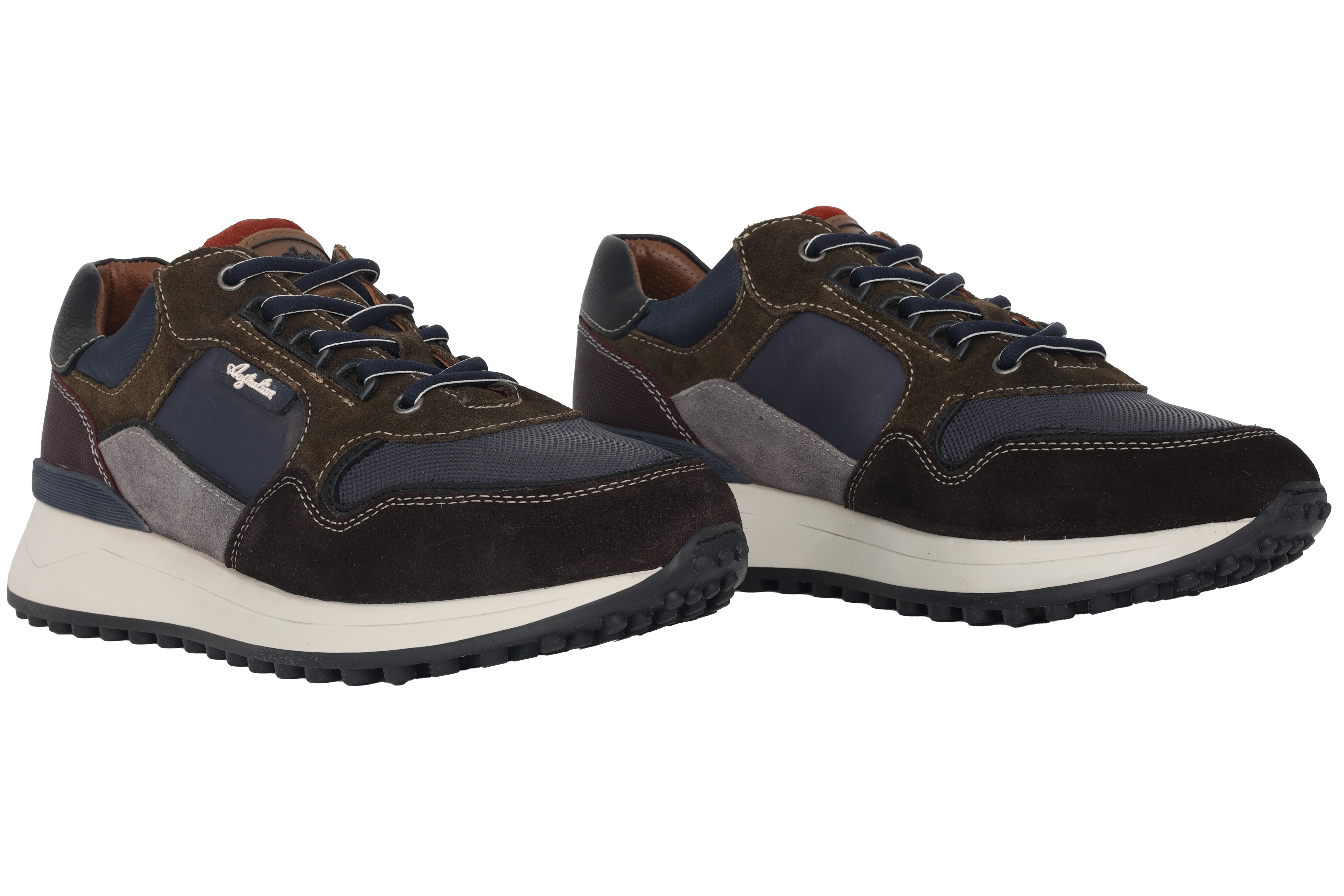 Sneaker pour homme 'Oxford' - Mélange de bleus