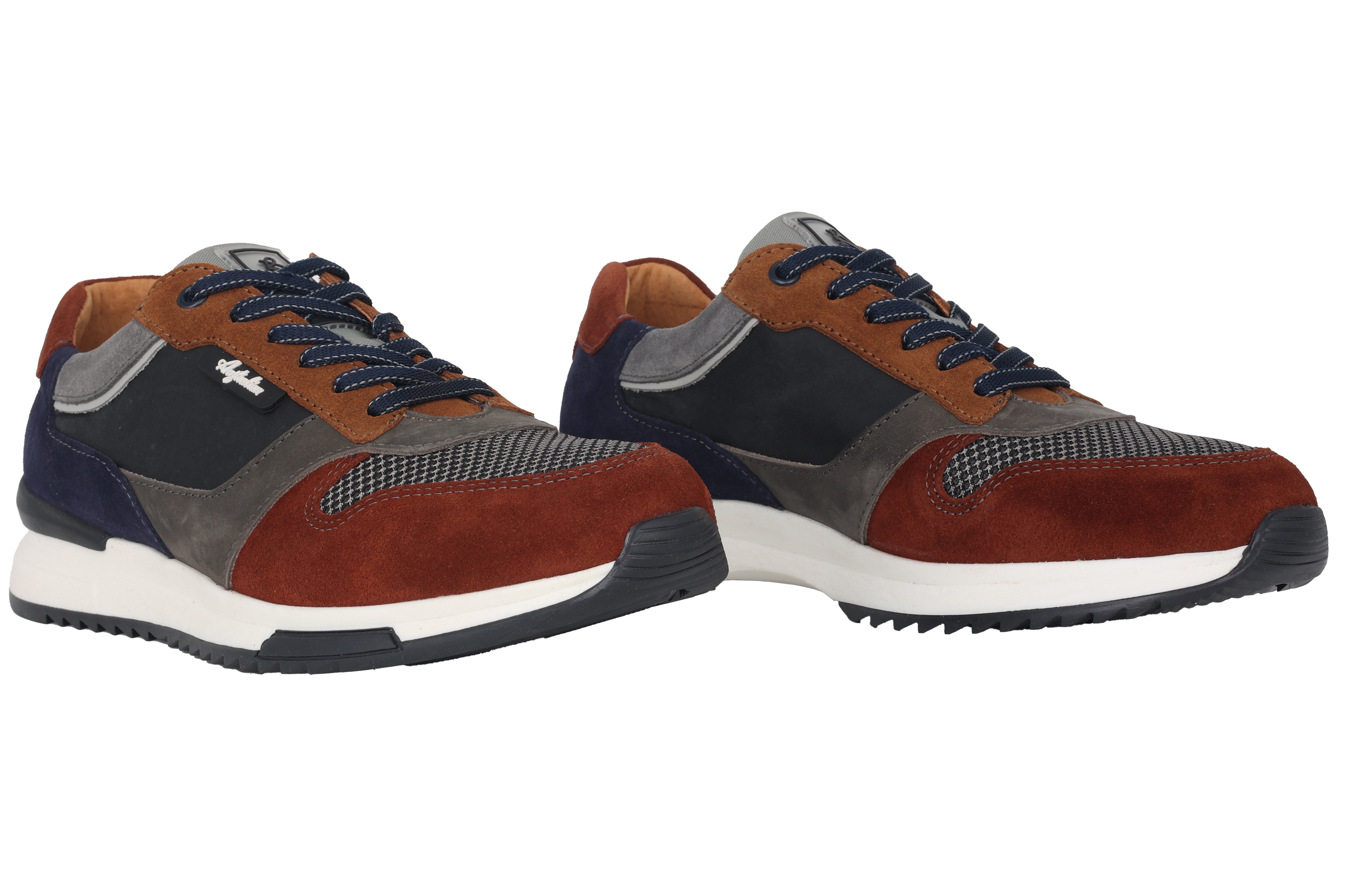 Sneaker stringata da uomo 'Cayenne' - mix blu marrone grigio