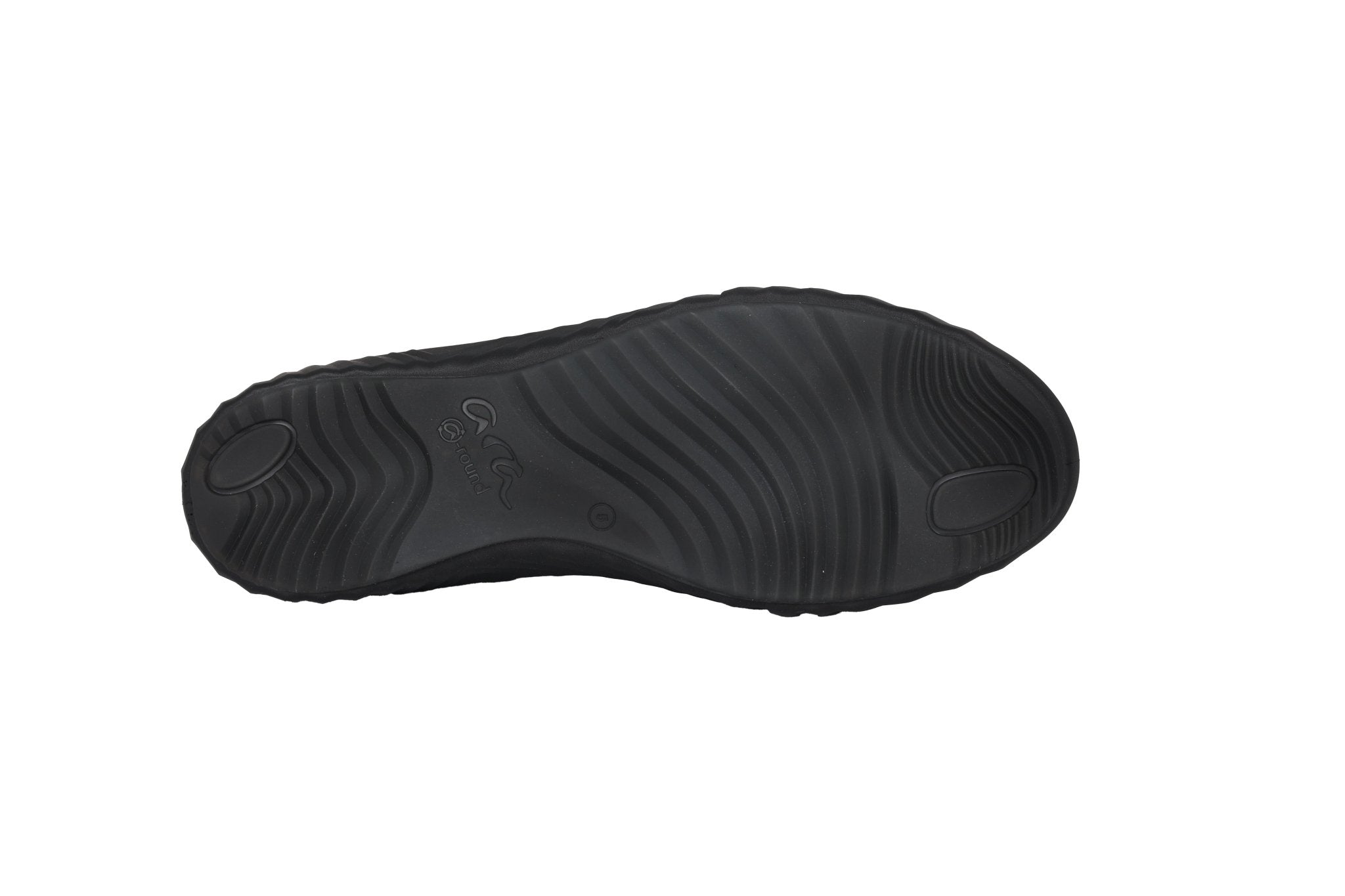 Zapatilla deportiva de mujer 'Avio' de corte ancho (H) - negro - ChaplinshoesZapatilla deportiva para mujer 'Avio' de corte ancho (H) - negroAra