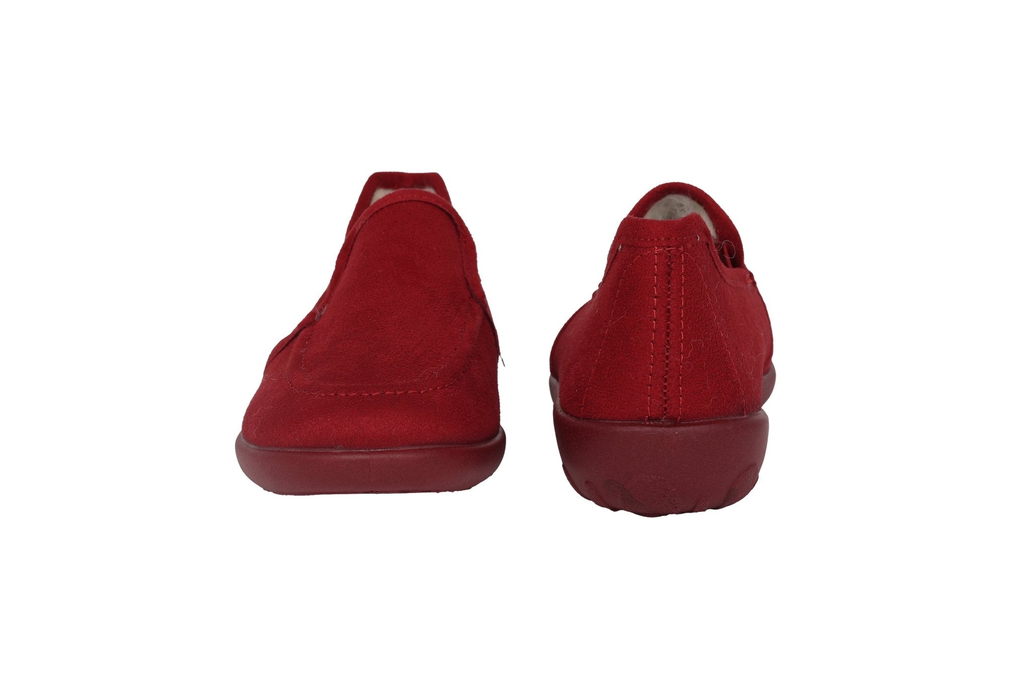 Zapatilla de estar por casa para mujer 'Ballerup' - rojo - ChaplinshoesZapatilla de estar por casa para mujer 'Ballerup' - rojoRohde
