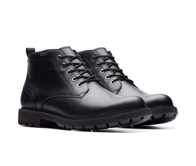 Botín impermeable para hombre 'BatcombeMix GTX' - negro - ChaplinshoesBotín impermeable para hombre 'BatcombeMix GTX' - negroClarks