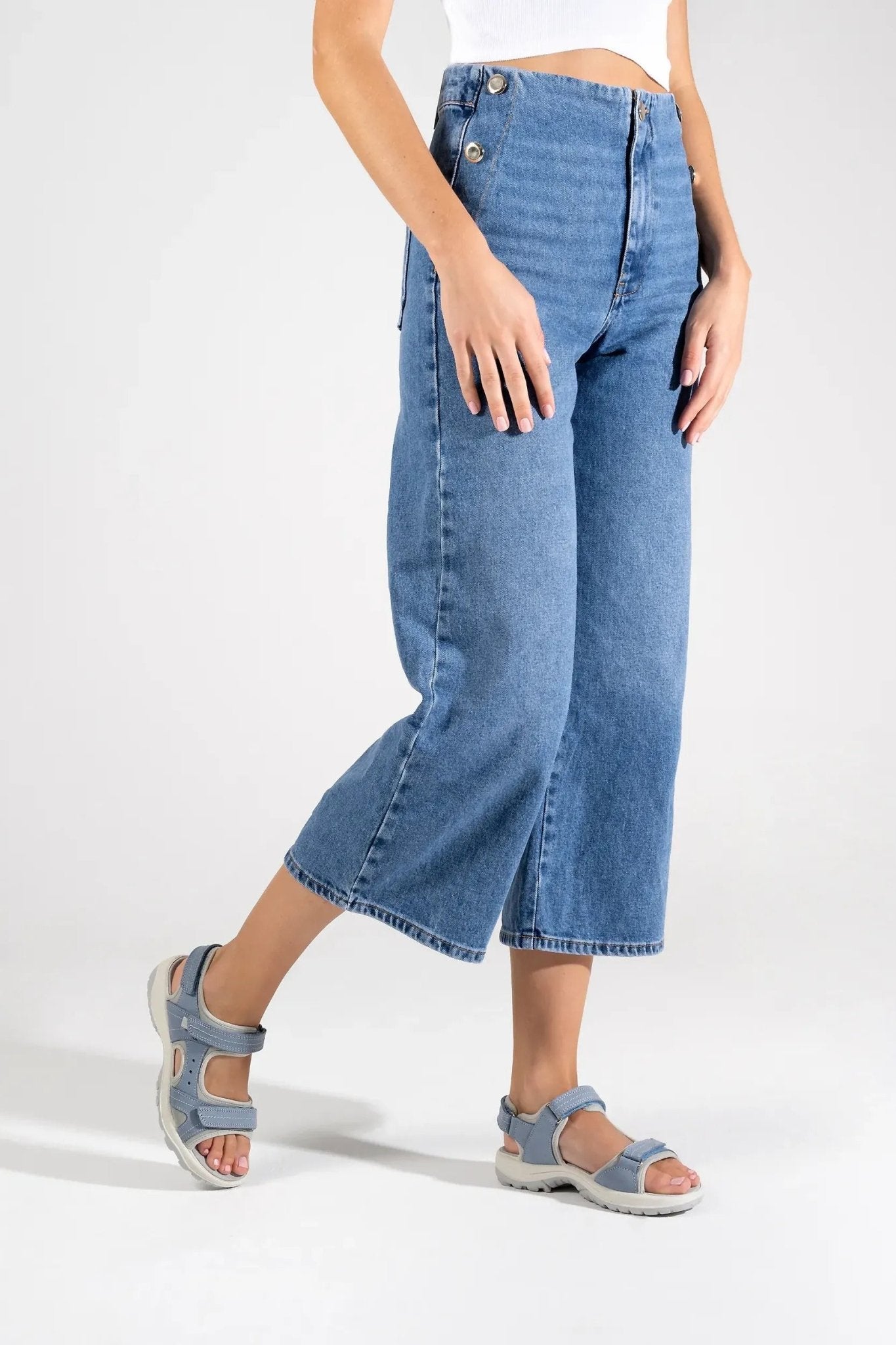 Sandalia de mujer 'Biella' - azul - ChaplinshoesSandalia de mujer 'Biella' - azulRohde