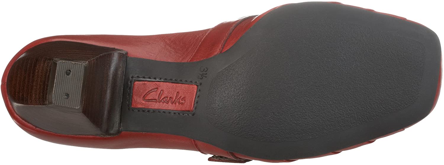 Salón de mujer 'Bone Meal' - Rojo - ChaplinshoesSalón de mujer 'Bone Meal' - RedClarks