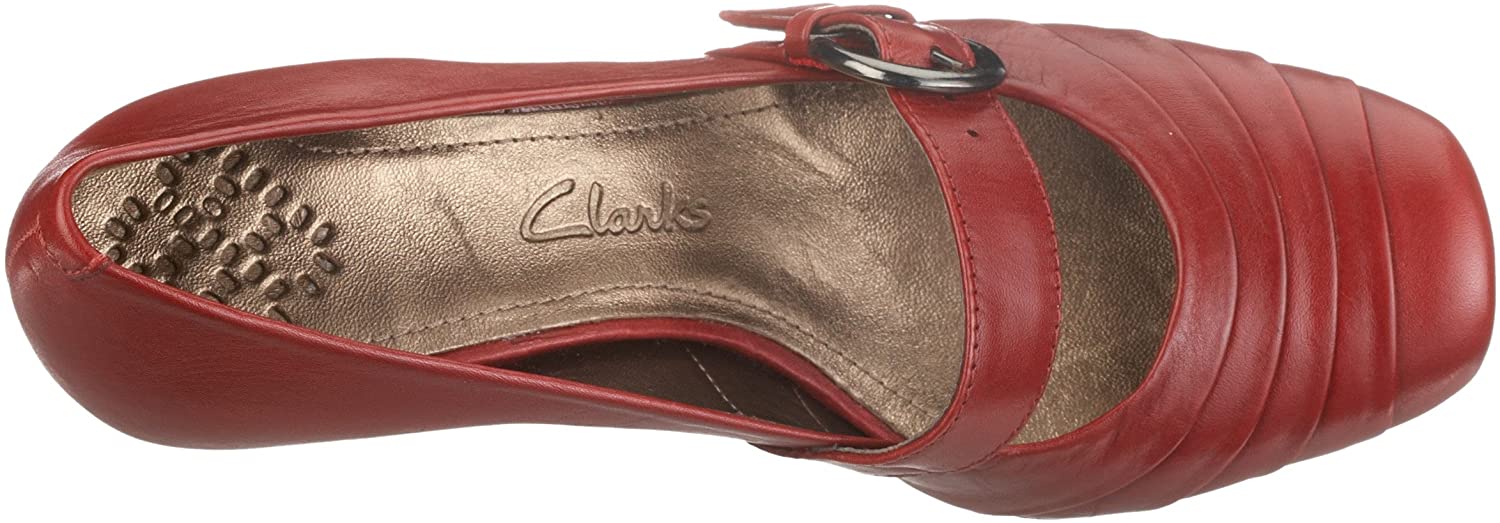 Salón de mujer 'Bone Meal' - Rojo - ChaplinshoesSalón de mujer 'Bone Meal' - RedClarks