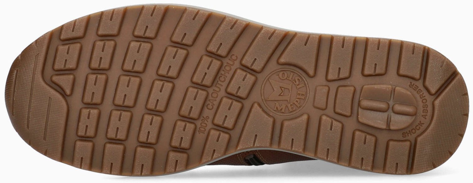 Zapatilla deportiva de hombre 'BORAN' con cordones - bota con cremallera - Marrón - Chaplinshoes'BORAN' Zapatilla deportiva de hombre con cordones - bota con cremallera - MarrónMephisto