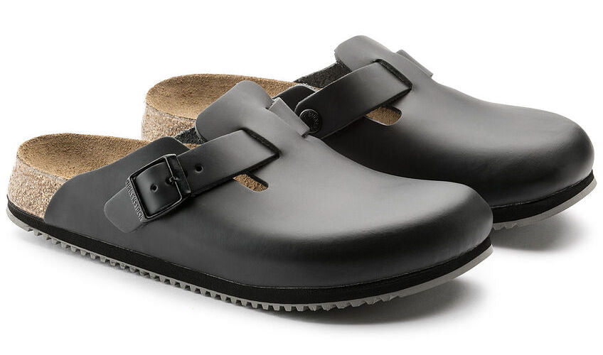 Sandalia tipo zueco unisex 'Boston BS' - Negro - ChaplinshoesSandalia tipo zueco unisex 'Boston BS' - NegroBirkenstock