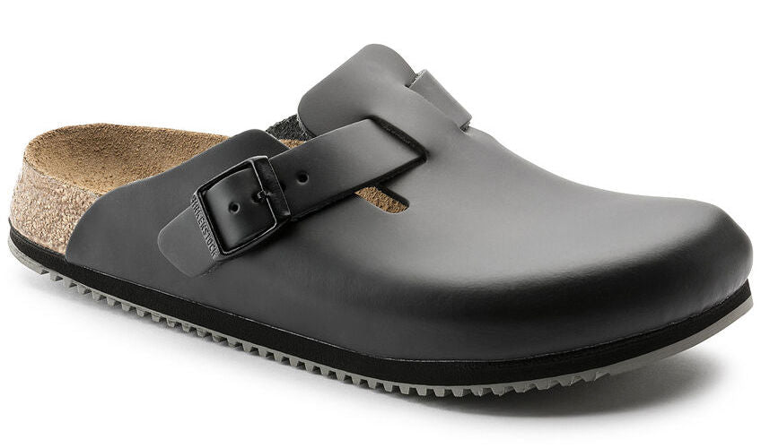 Sandalia tipo zueco unisex 'Boston BS' - Negro - ChaplinshoesSandalia tipo zueco unisex 'Boston BS' - NegroBirkenstock