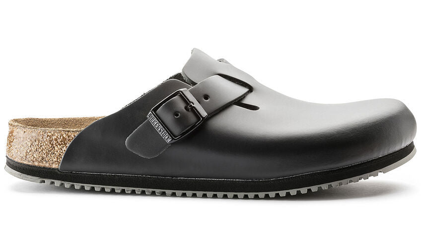 Sandalia tipo zueco unisex 'Boston BS' - Negro - ChaplinshoesSandalia tipo zueco unisex 'Boston BS' - NegroBirkenstock