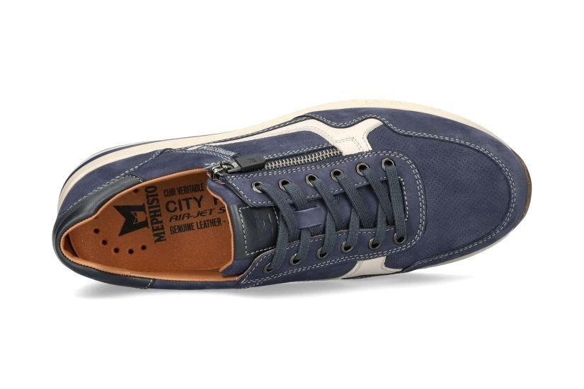 Zapatilla con cordones Bradley para hombre - azul - ChaplinshoesZapatilla con cordones Bradley para hombre - azulMephisto