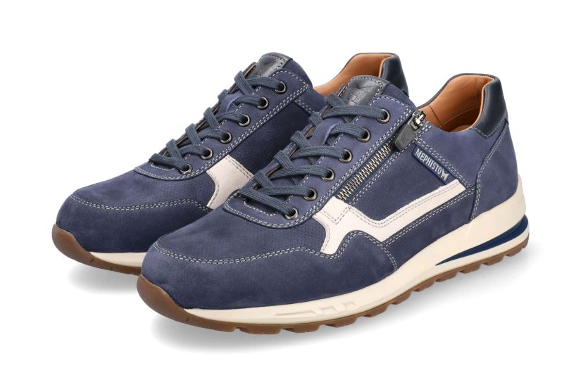 Zapatilla con cordones Bradley para hombre - azul - ChaplinshoesZapatilla con cordones Bradley para hombre - azulMephisto