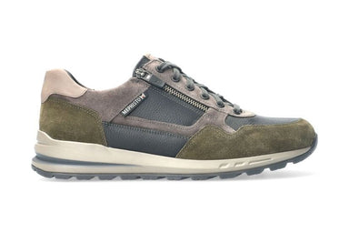 'Bradley' heren sneaker met veters - groen - Chaplinshoes'Bradley' herensneaker met veters - groenMephisto