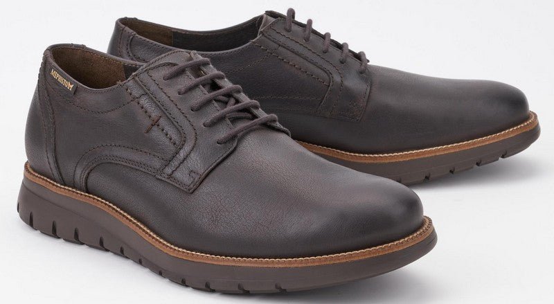 Zapato con cordones para hombre 'BRETT' - marrón oscuro - ChaplinshoesZapato con cordones para hombre 'BRETT' marrón oscuro Mephisto