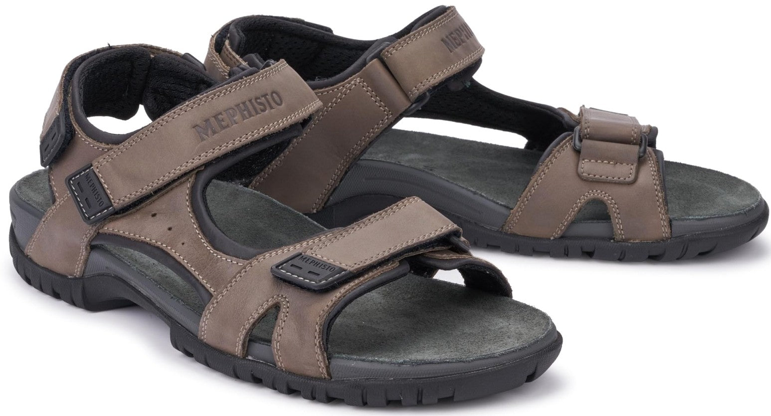Sandalia de hombre 'Brice' - gris - ChaplinshoesSandalia de hombre 'Brice' - grisMephisto