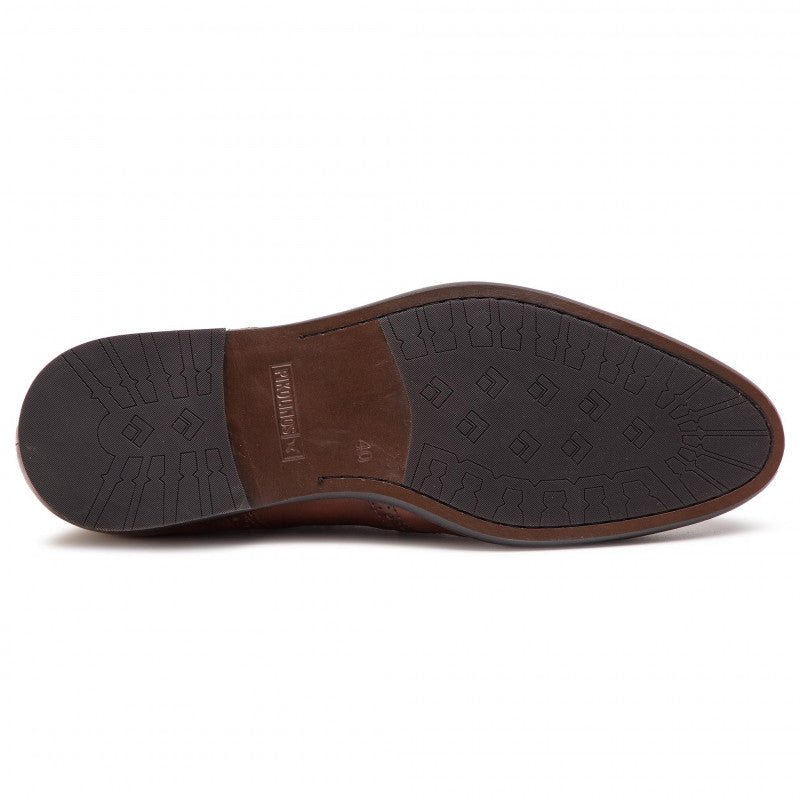 Zapato elegante con cordones para hombre 'Bristol' - Cuero marrón - ChaplinshoesZapato de vestir con cordones para hombre 'Bristol' - Cuero marrónPikolinos