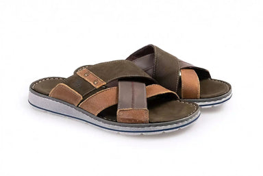 Sandalo uomo 'Brunello' - Verde - ChaplinshoesSandalo da uomo 'Brunello' - VerdeRohde