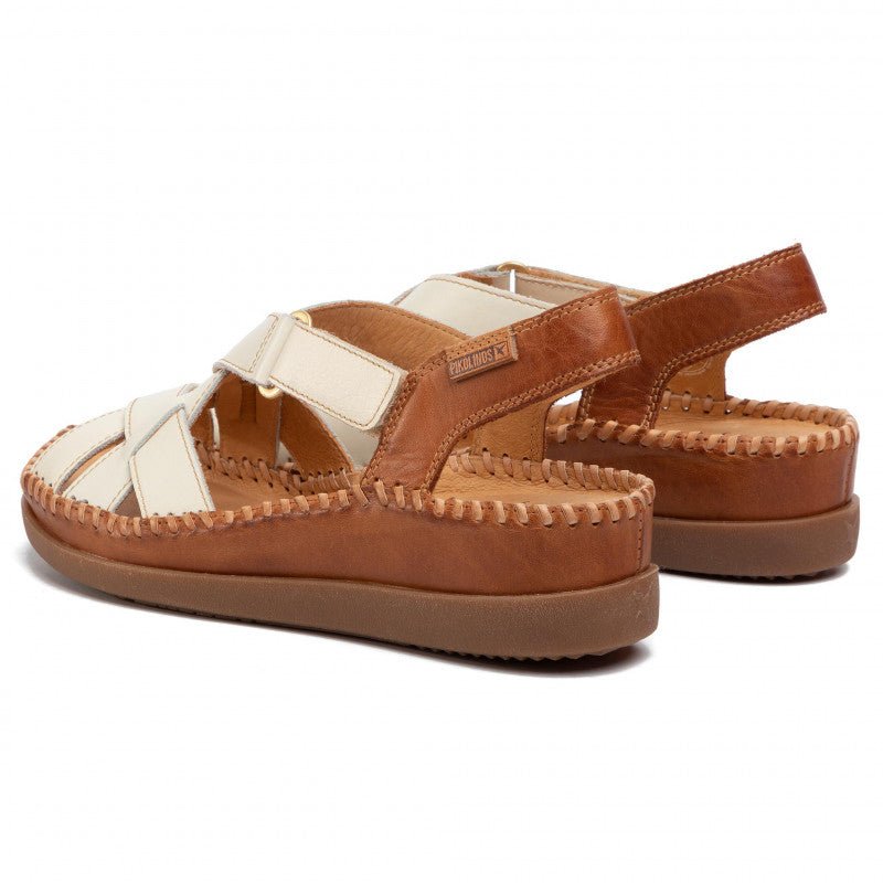 Damessandaal 'Cadaques' - gebroken wit - ChaplinshoesDamessandaal 'Cadaques' - gebroken wit Pikolinos