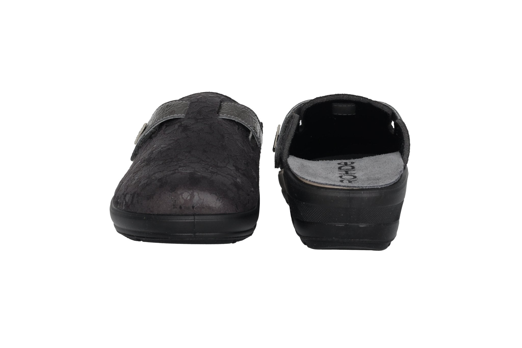 Zueco de mujer 'Catania' - gris - ChaplinshoesZueco de mujer 'Catania' - grisRohde