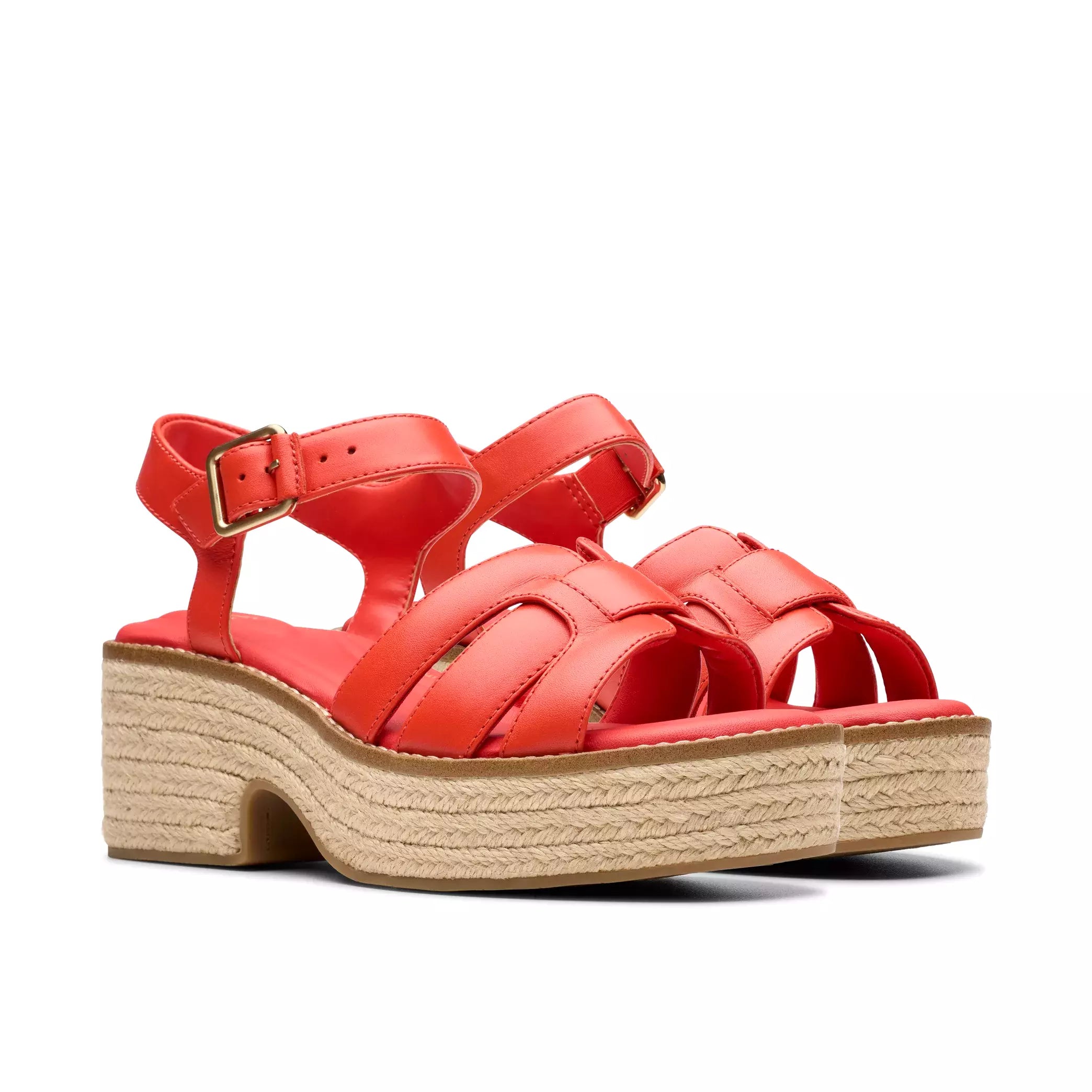 'Coledale Strap' women's sandal - red