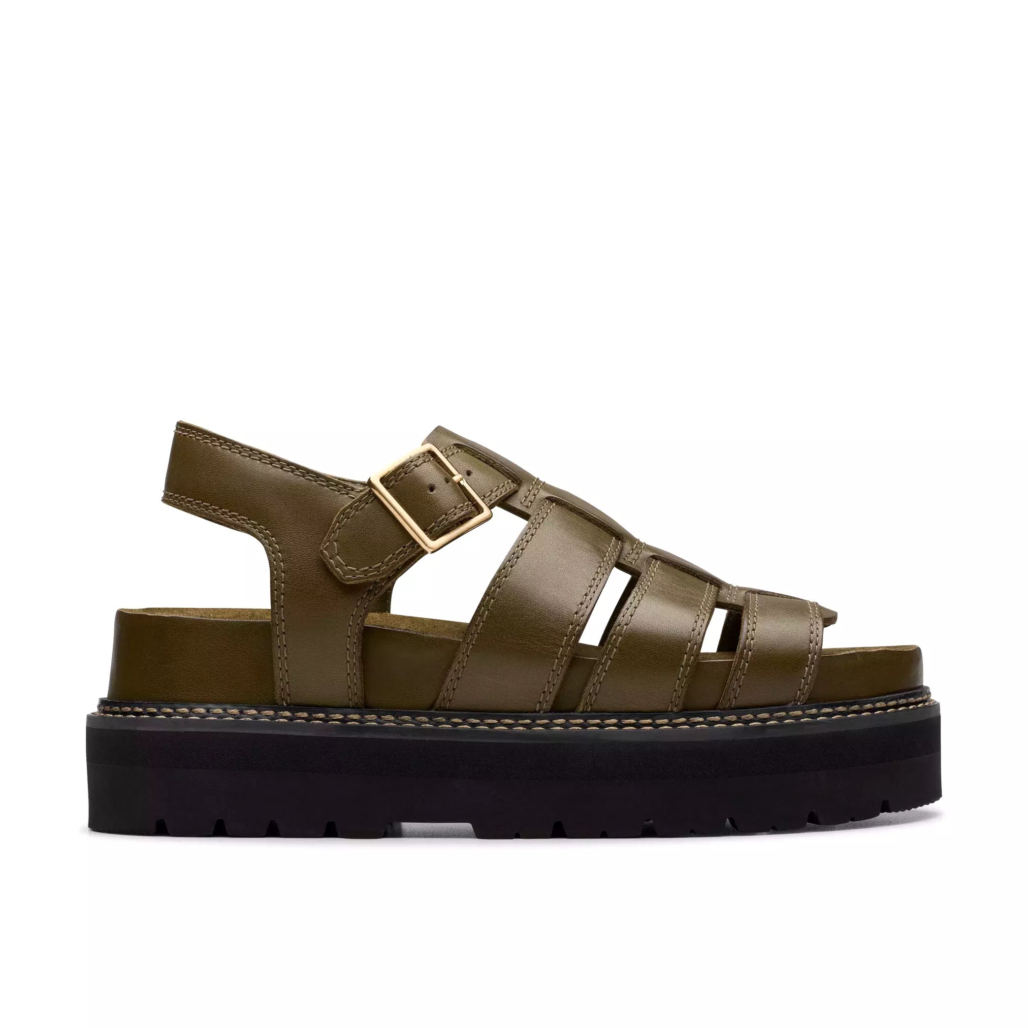 Damessandaal 'Orianna Twist' - groen