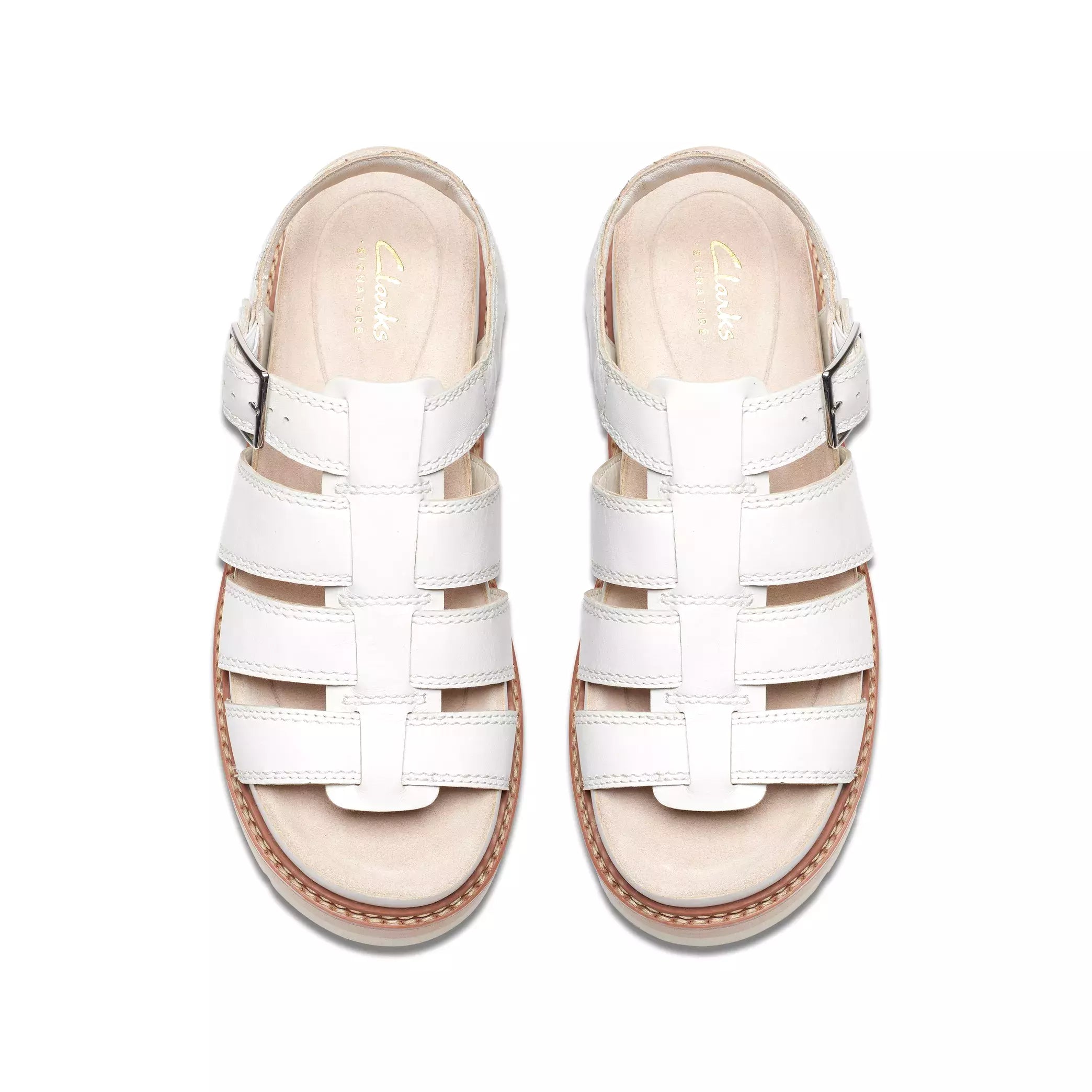 'Orianna Twist' sandalia para mujer - blanco