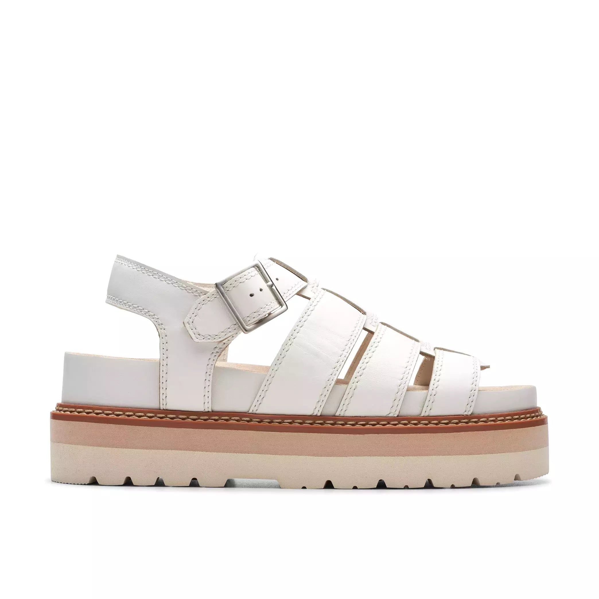 'Orianna Twist' sandalia para mujer - blanco