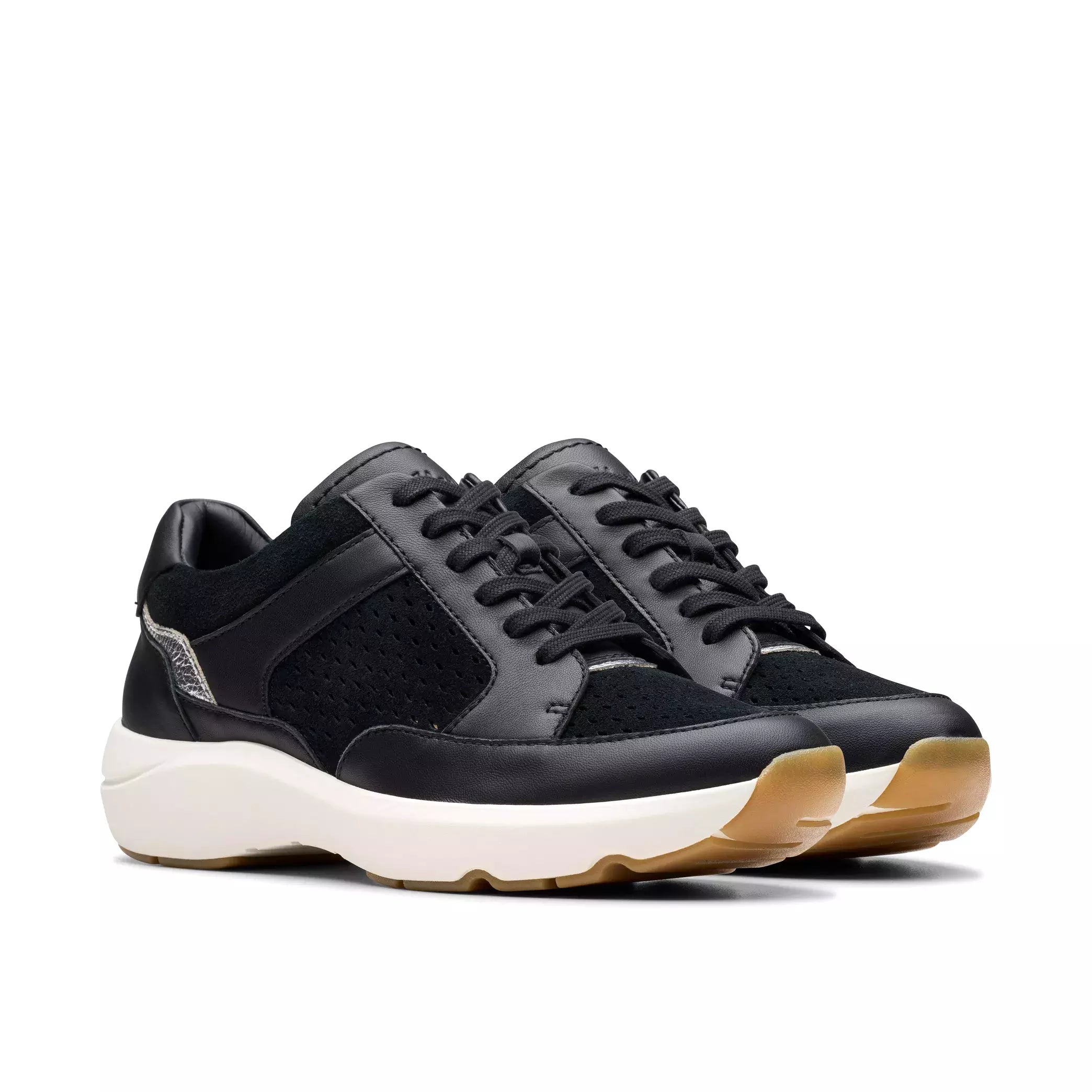 Scarpe da ginnastica da donna 'Tivoli Walk' (E-fit wide) - nere