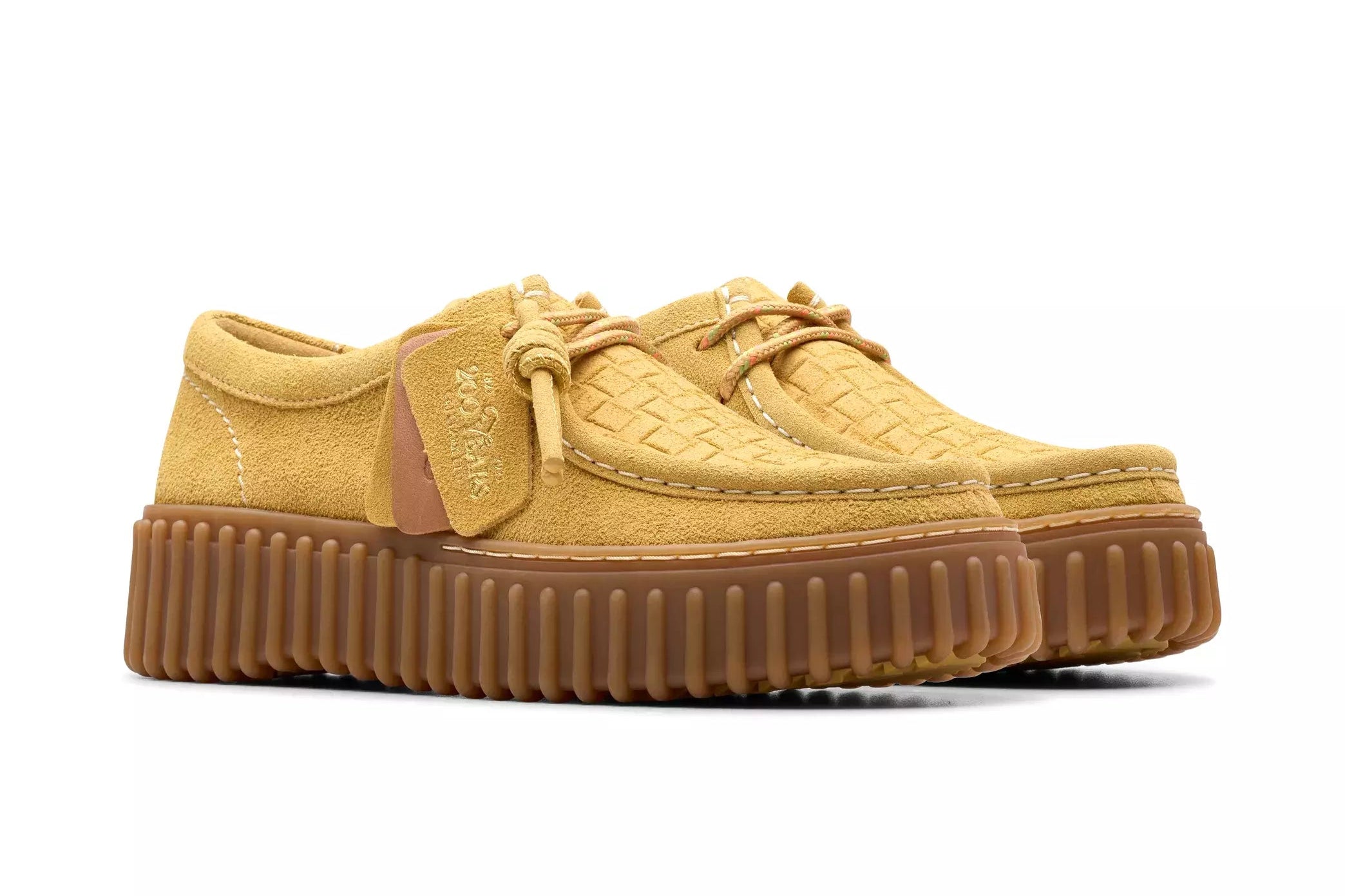 Scarpa stringata da donna "Torhill Bee" - gialla