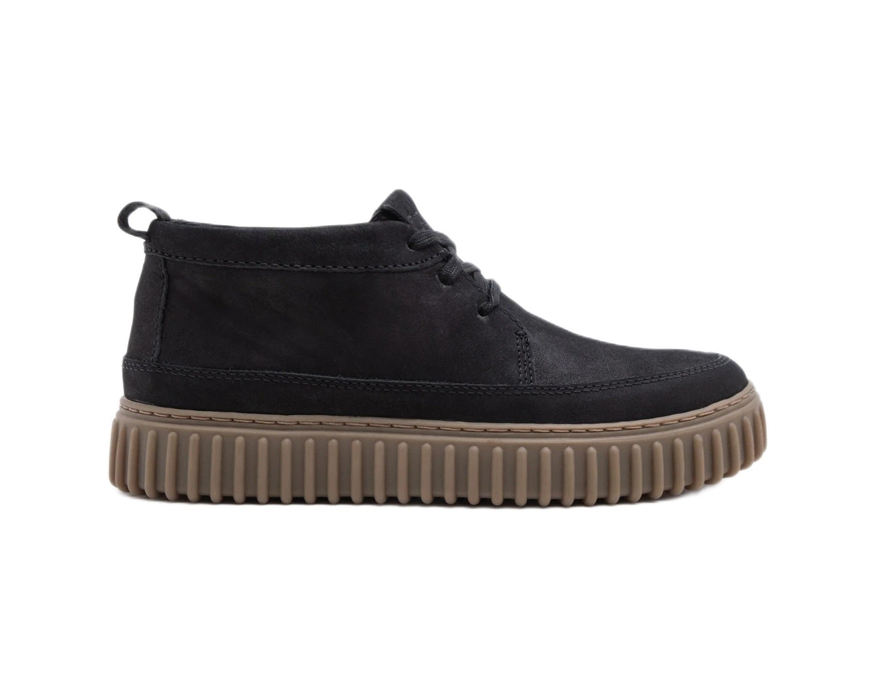'Torhill Lace Hi' Botín para hombre - negro
