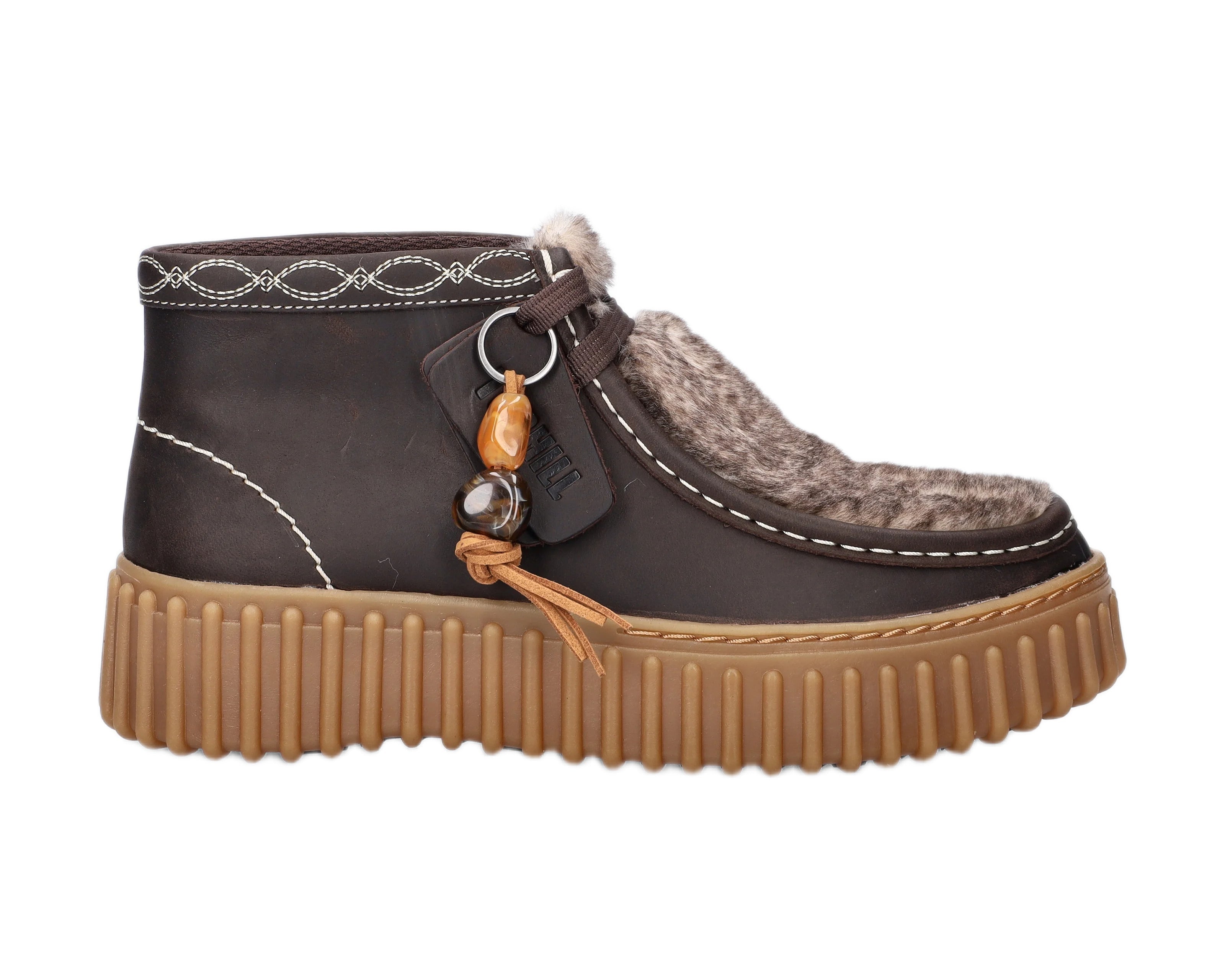 'Torhill Moss' women's ankle boot - brown