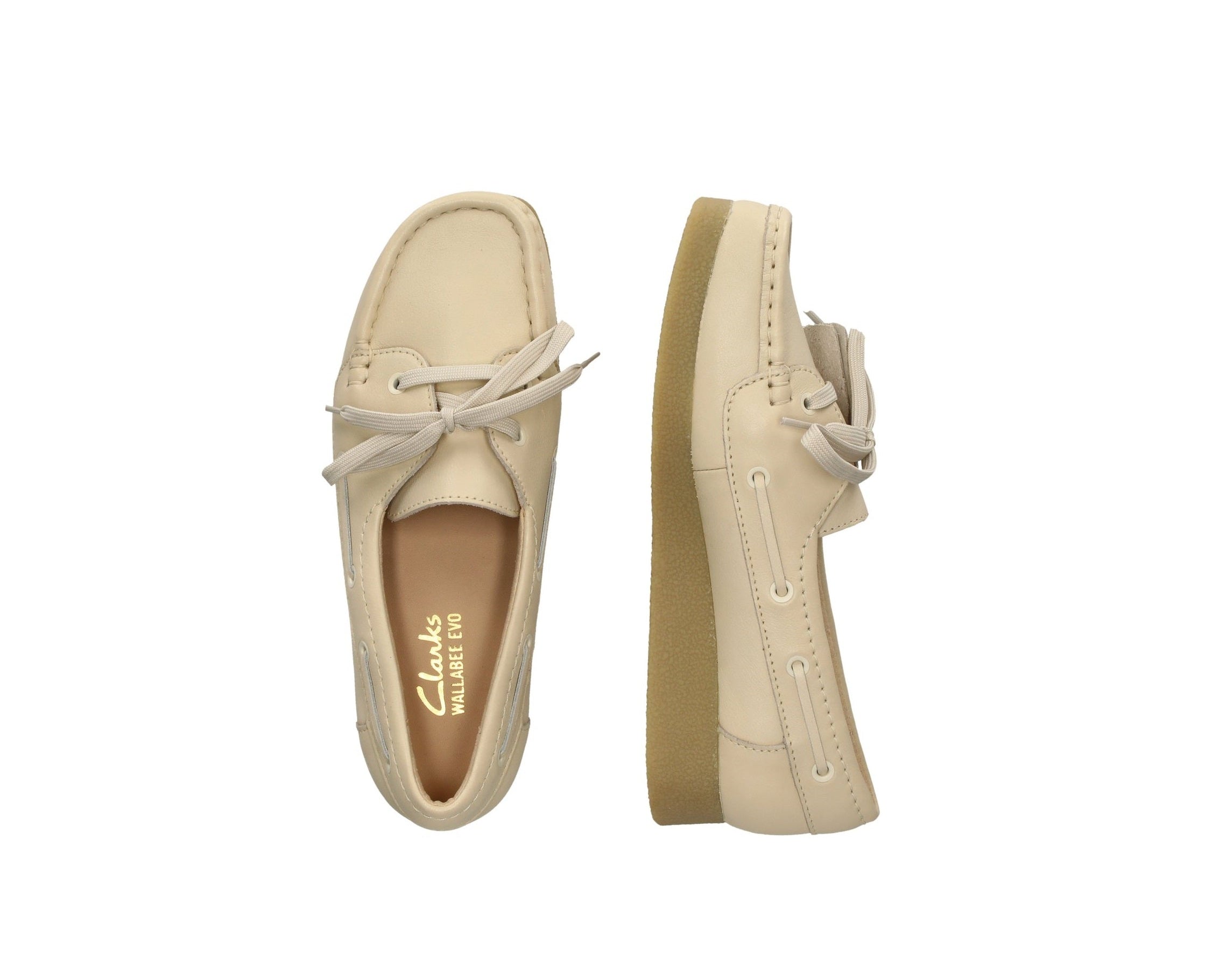 Damesveterschoen 'Wallabee EVO Sea' - beige