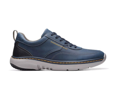 Zapatilla deportiva de corte ancho (H) para hombre 'ClarksPro Lace' - Azul - ChaplinshoesZapatilla de hombre 'ClarksPro Lace' de corte ancho (H) - AzulClarks