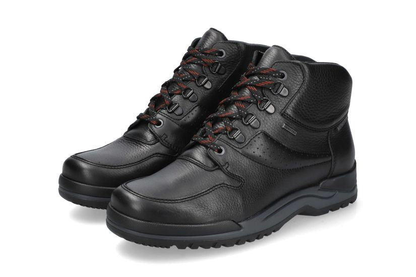 Bota impermeable con cordones para hombre 'Clint MT' - Negro - ChaplinshoesBota impermeable con cordones para hombre 'Clint MT' - NegroMephisto