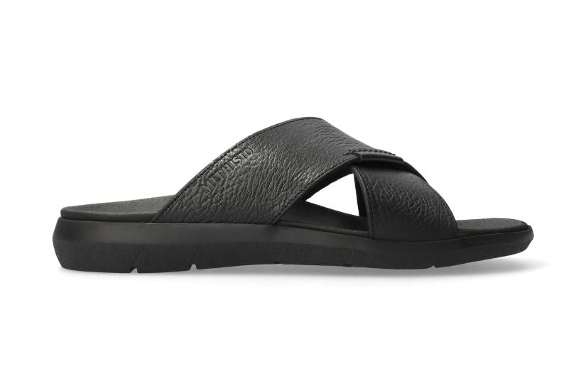 Sandalia tipo chancla para hombre 'Conrad' - negro - ChaplinshoesSandalia tipo chancla 'Conrad' para hombre - negroMephisto