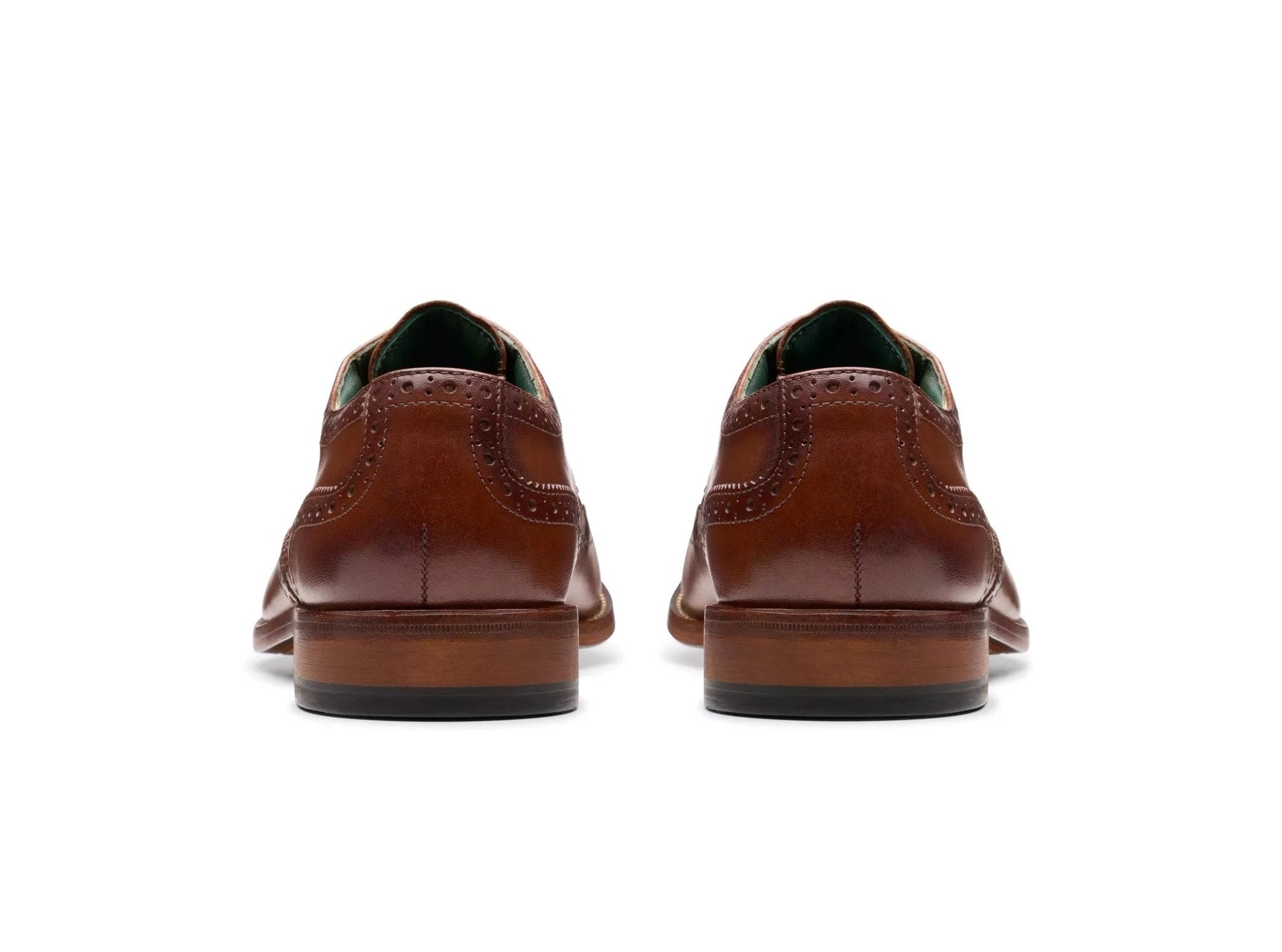 'CraftJames Tip' men's brogue lace - up shoe - Brown - Chaplinshoes'CraftJames Tip' men's brogue lace - up shoe - BrownClarks