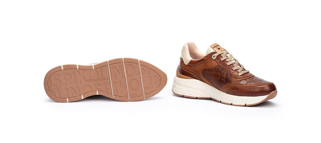 Zapatilla mujer 'Cuenca' - Marrón