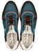 'Dakar' heren sneaker met veters - blauw mix - Chaplinshoes'Dakar' herensneaker met veters - blauw mixAustralisch