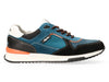 'Dakar' heren sneaker met veters - blauw mix - Chaplinshoes'Dakar' herensneaker met veters - blauw mixAustralisch