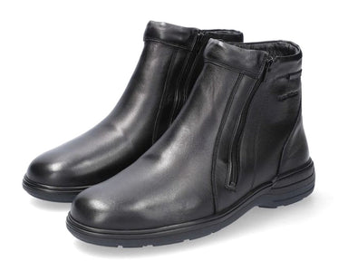 Bota impermeable con forro cálido de lana auténtica para hombre 'DAN' - Negro - ChaplinshoesBota impermeable con forro cálido de lana auténtica para hombre 'DAN' - NegroMephisto