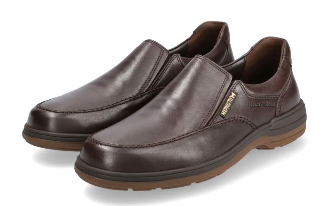 'DAVY' heren instapschoenen - bruin - Chaplinshoes'DAVY' heren instapschoenen - bruin Mephisto