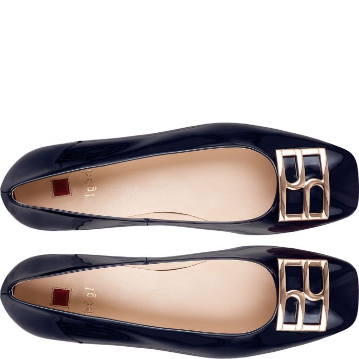 Damespump 'Delila' - zwart lak - ChaplinshoesDamespump 'Delila' - zwart lakHögl