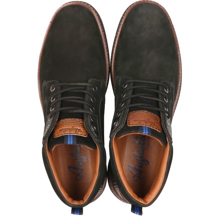 Heren enkellaars 'Dexter' - Zwart - ChaplinshoesHeren enkellaars 'Dexter' - ZwartAustralisch