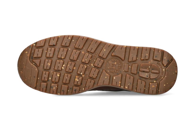 Sneaker ergonomica allacciata da uomo 'Barth' - marrone