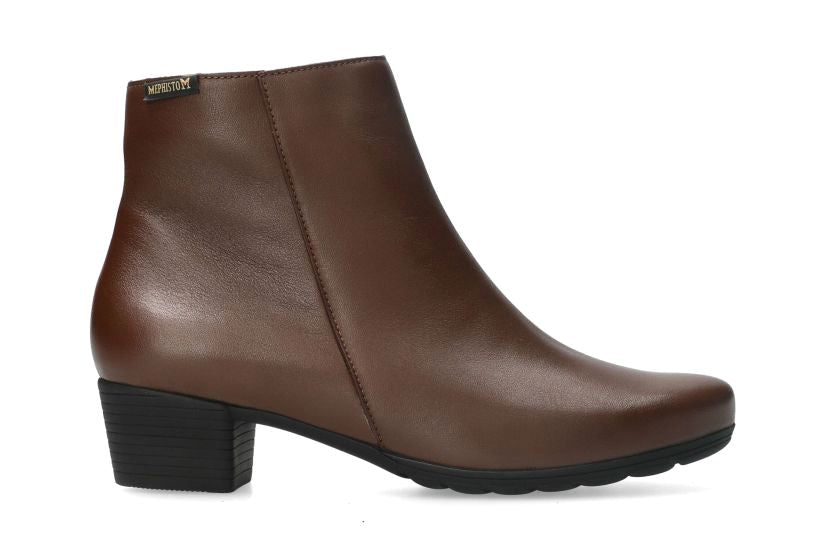 'Iola' women's ergonomic ankle boot - brown