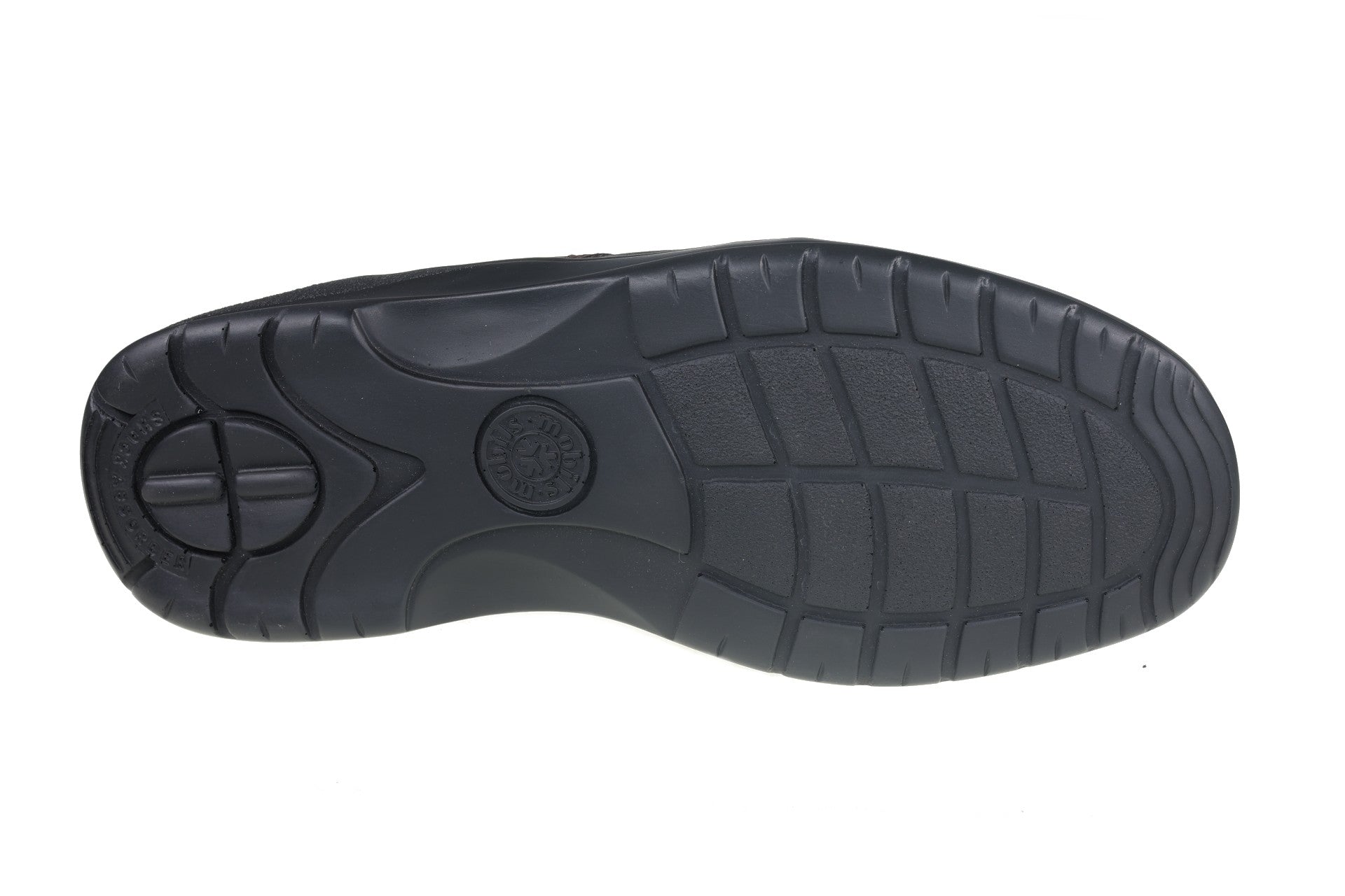 Scarpe ergonomiche da uomo con vestibilità ampia (H) 'Edward' - Nero - ChaplinshoesScarpe ergonomiche da uomo con vestibilità ampia (H) "Edward" - BlackMephisto