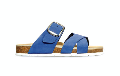 'Elba' women's slide sandal - blue - Chaplinshoes'Elba' women's slide sandal - blueRohde