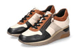 Sneaker donna 'Elisia' - Mix beige nero - ChaplinshoesSneaker 'Elisia' da donna - Beige nero mixMephisto