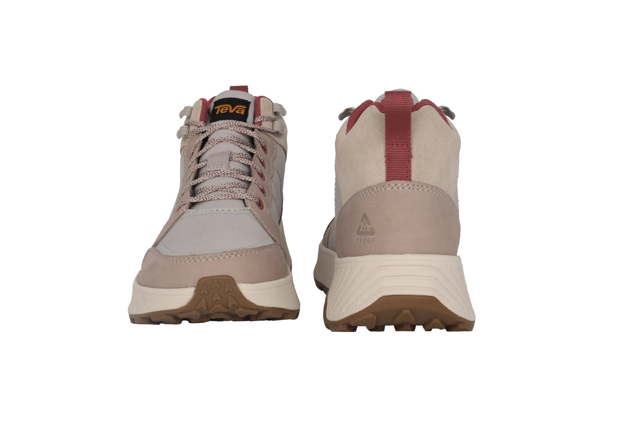 Bota impermeable con cordones para mujer 'Ellwood MID' - Mezcla beige - ChaplinshoesBota impermeable con cordones para mujer 'Ellwood MID' - Mezcla de beigeTeva