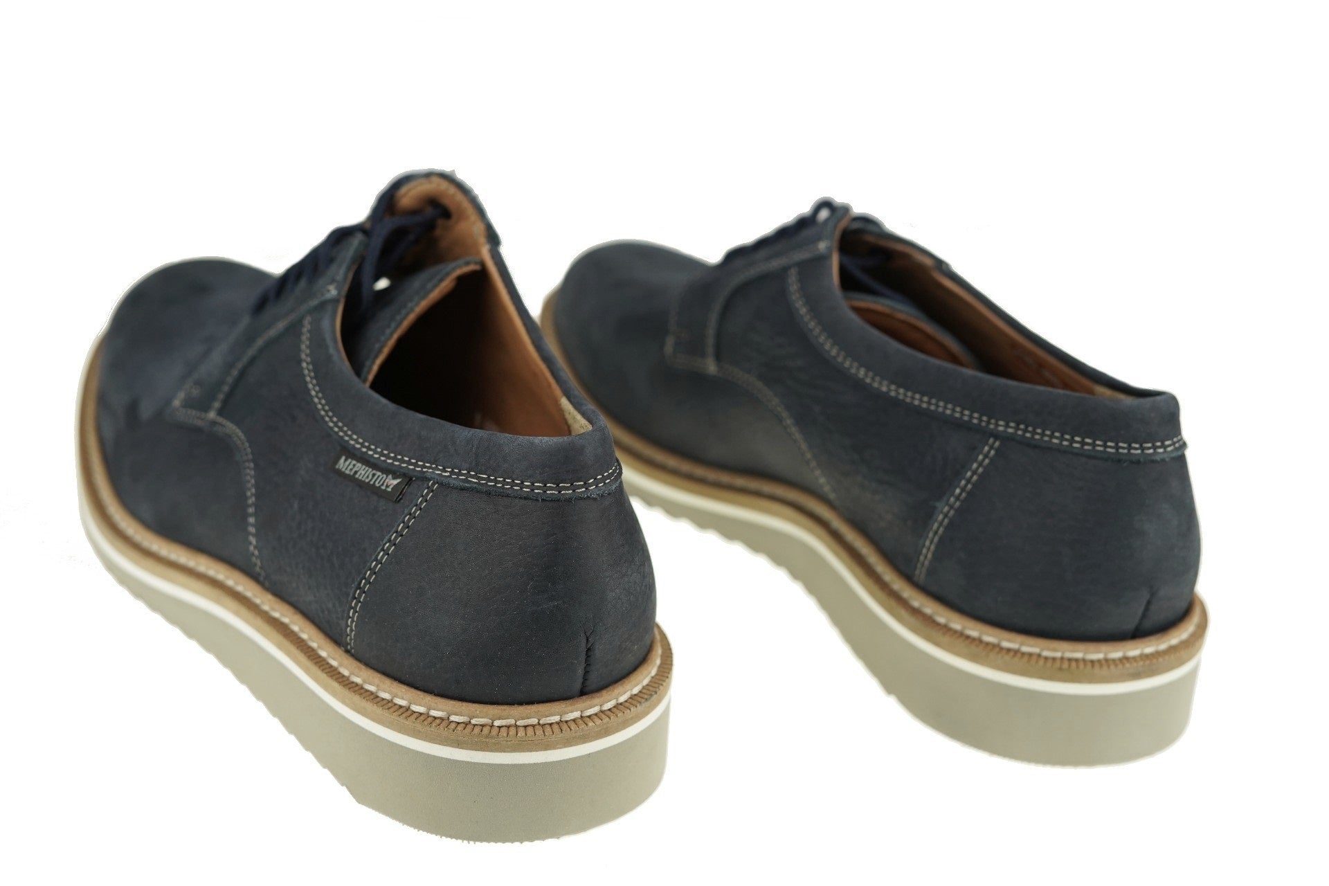 Zapato con cordones para hombre 'Enzo' - azul marino - Chaplinshoes'Enzo' zapato con cordones para hombre - azul marinoMephisto