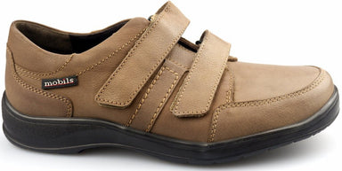 Zapato hombre ergonómico con tira ancha (H) 'EYMAR'' - Marrón camel - ChaplinshoesZapato de hombre ergonómico con tira ancha (H) 'EYMAR'' - Camel marrónMephisto