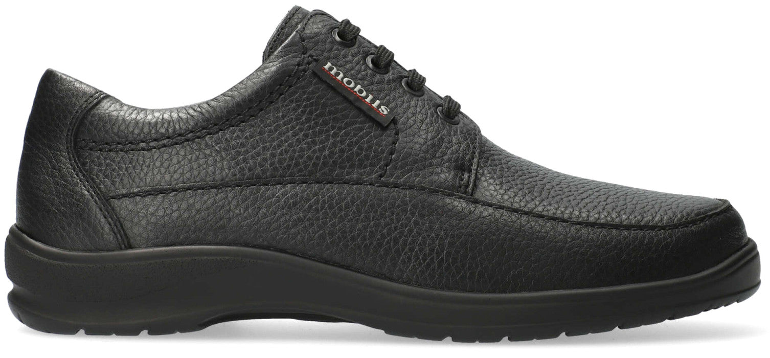 Zapatos ergonómicos de hombre (H) 'Ezard' - Negro - ChaplinshoesZapatos de hombre ergonómicos de corte ancho (H) 'Ezard' - NegroMephisto